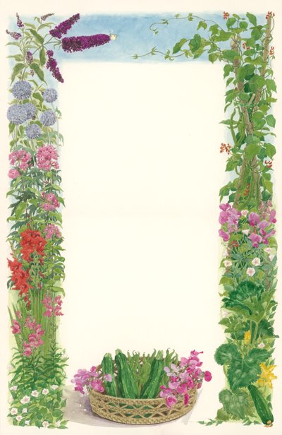 1993年8月（紙にトイレ） 作： Linda Benton